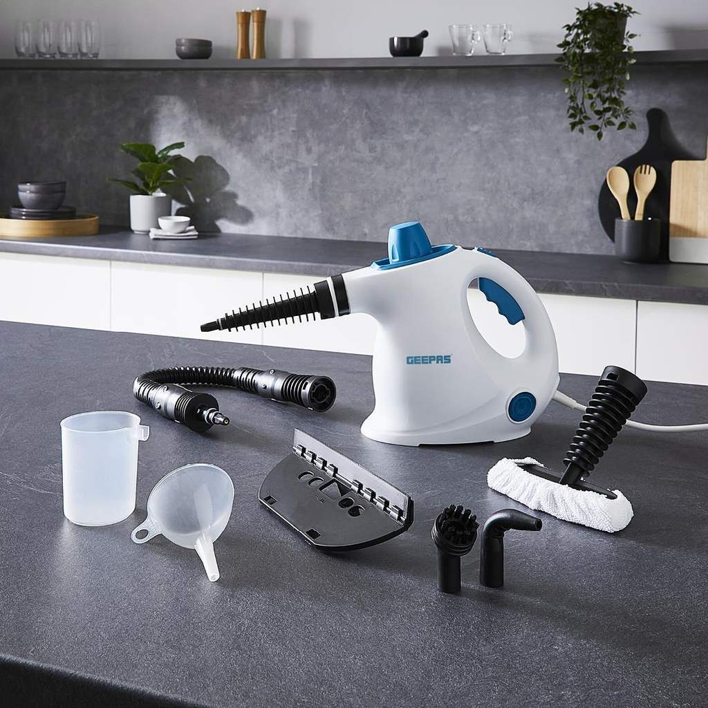 1050W Hand-Held Multipurpose Steam Cleaner Machine Original Garansi Daya 1050W