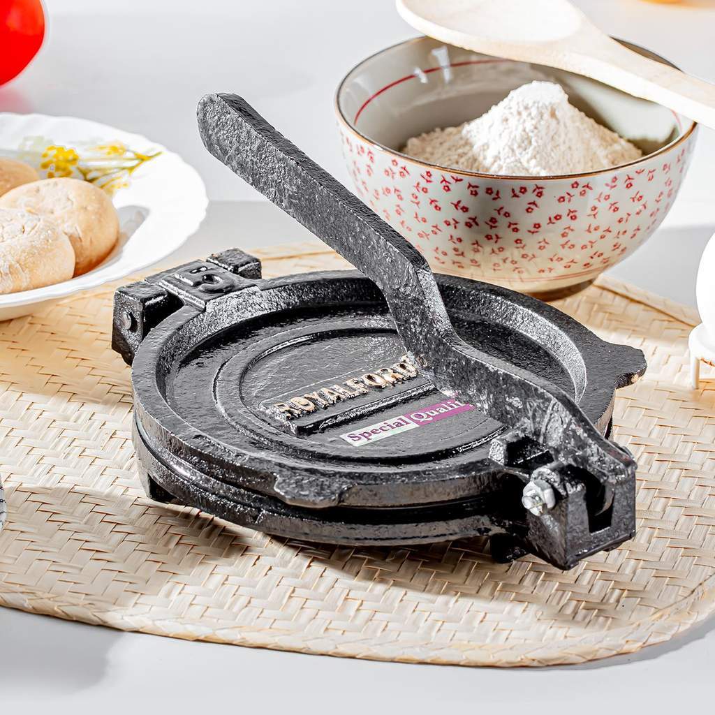 Cast Iron Chapati maker and Roti Press Original Garansi Bahan Besi Cor (Cast Iron)